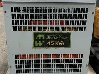 HAMMOND- K459M (PRI.600V,SEC.240V,45KVA) - TAPS +/- 2.5% Product Image